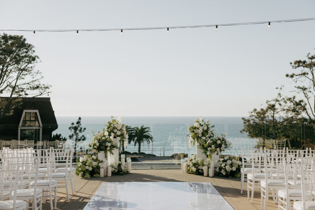 Ceremony Decor at L'Auberge