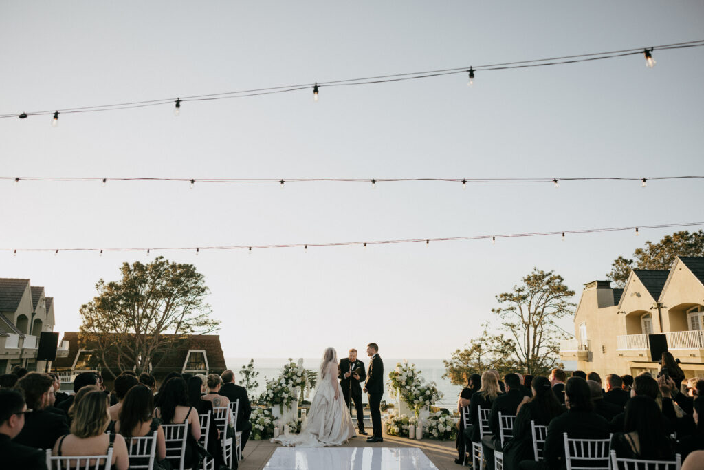 ceremony at L'Auberge